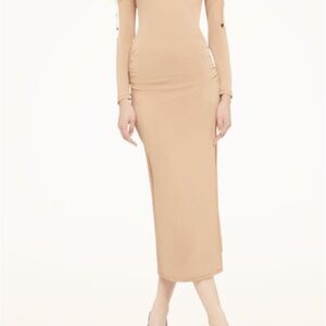 NWT Wolford Crepe Jersey Skirt in Almond - Size Medium